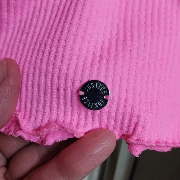 💖 Justice Racer Back Rib Tank - Picture 9 of 9